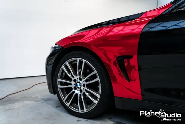 BMW · zmiana koloru — realizacja Planet Studio
